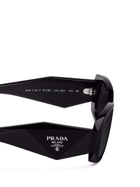 prada eyewear geometric frame sunglasses|prada sunglasses prescription.